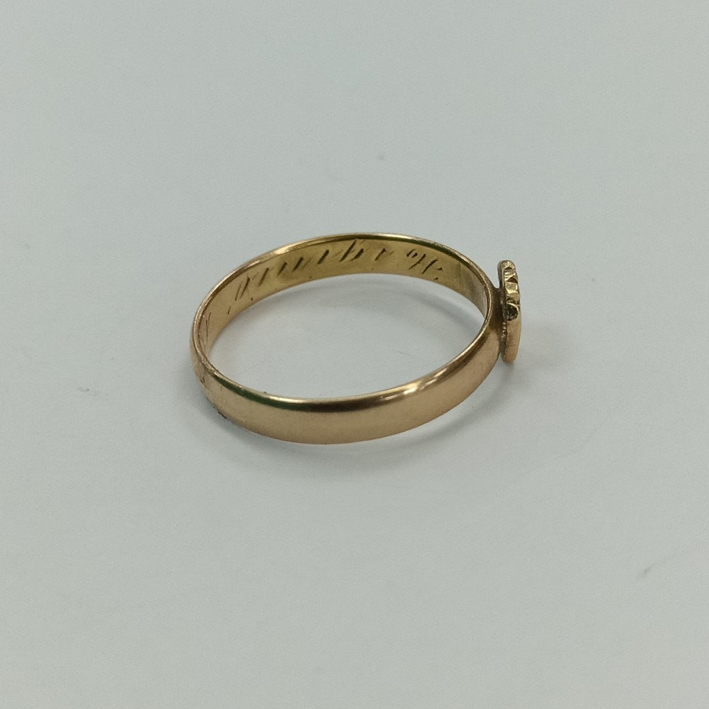 ANILLO. ORO. 14 K 1.7 GRMS (SEMINUEVO)