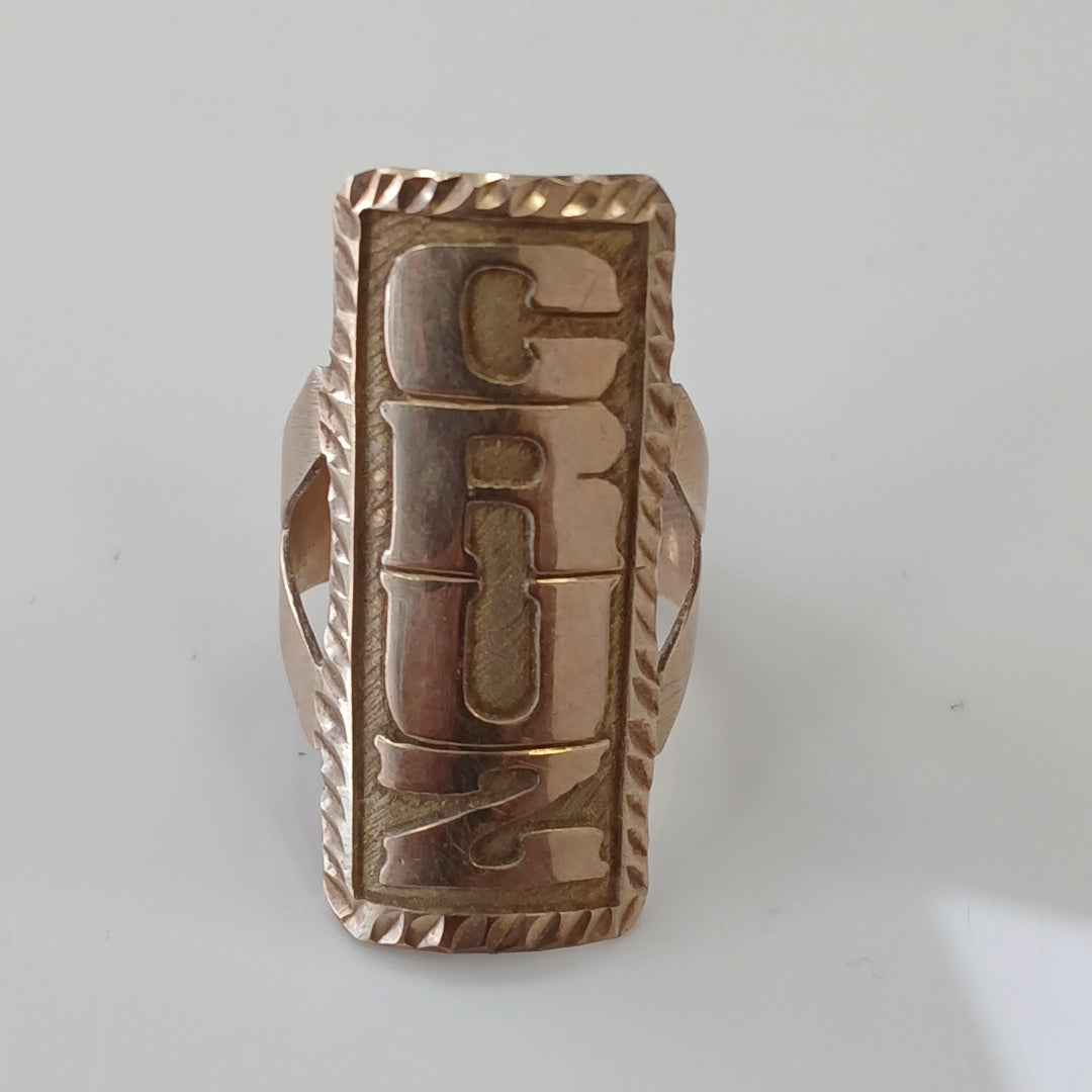ANILLO. ORO. 8 K 4.1 GRMS (SEMINUEVO)