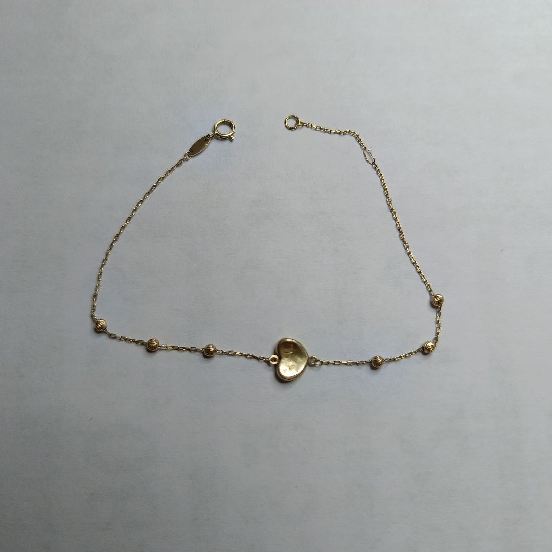 CADENA, PULSERA. ORO. 14 K 1.3 GRMS (SEMINUEVO)