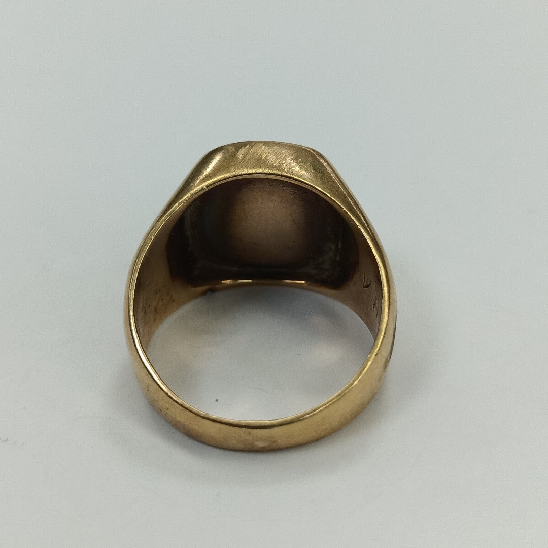 ANILLO DE GRADUACIÓN ORO 14 K 9,10 GRMS (SEMINUEVO)