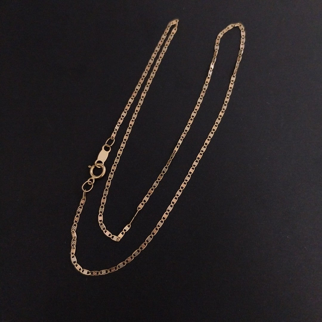 CADENA. ORO. 10 K 1.2 GRMS (SEMINUEVO)