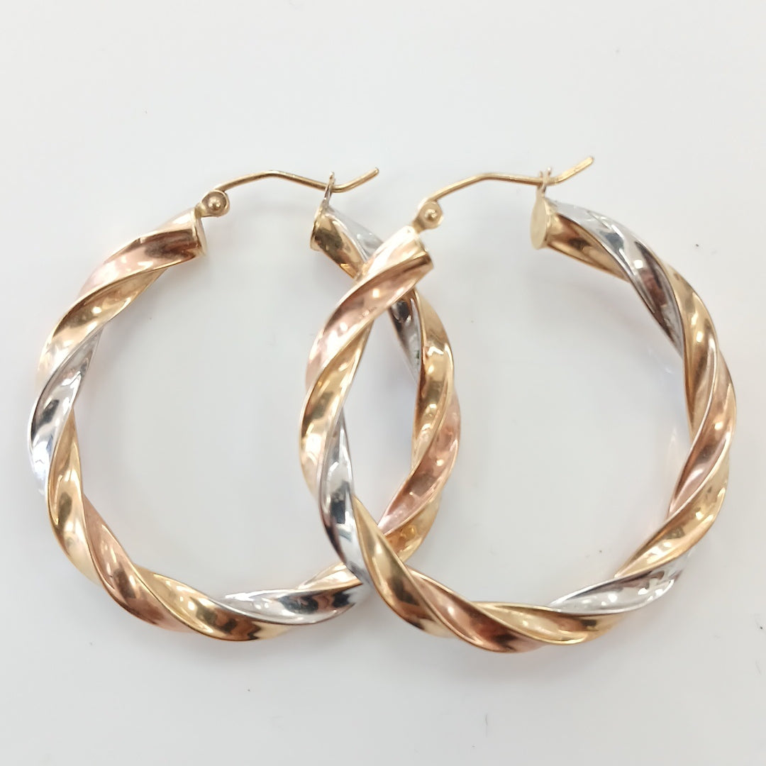 ARETES PAR ORO 14 K 3,10 GRMS (SEMINUEVO)
