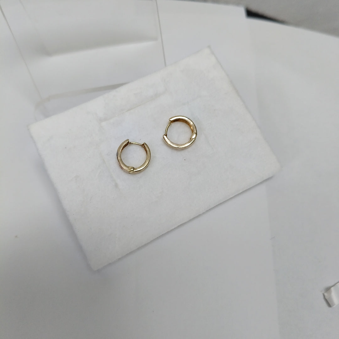 ARRACADAS PAR ORO 14 K 1,20 GRMS (SEMINUEVO)
