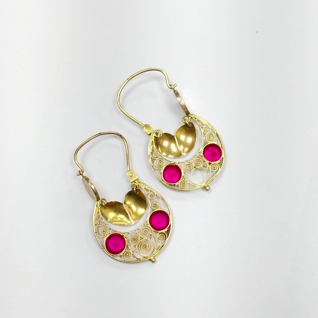 ARETES PAR ORO 10 K 5,40 GRMS (SEMINUEVO)