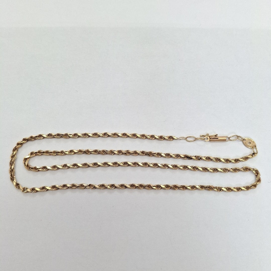 CADENA ORO 14 K 10,50 GRMS (SEMINUEVO)