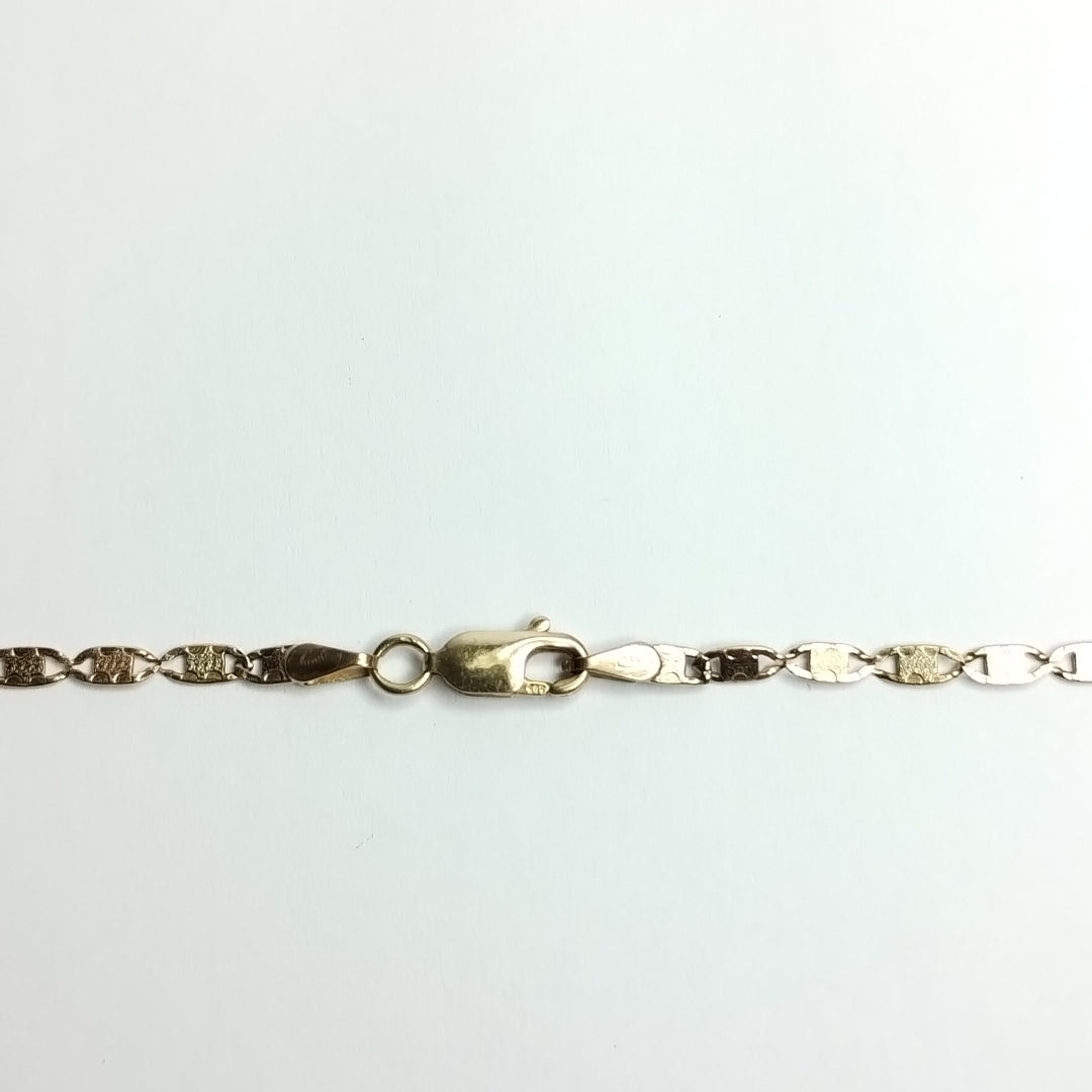 CADENA ORO COMBINADO 10 K 5,90 GRMS (SEMINUEVO)