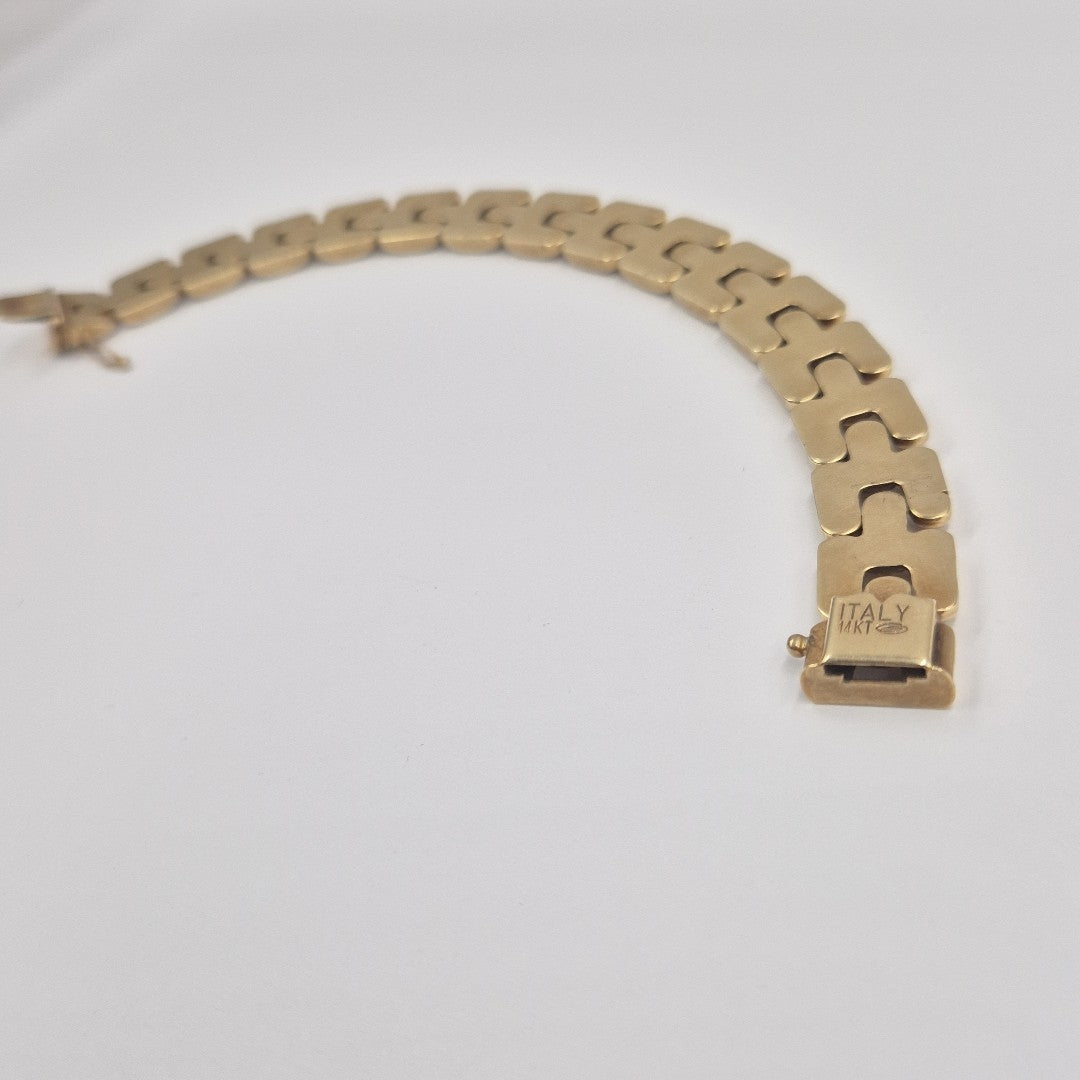 PULSERA. ORO. 14 K 20 GRMS (SEMINUEVO)