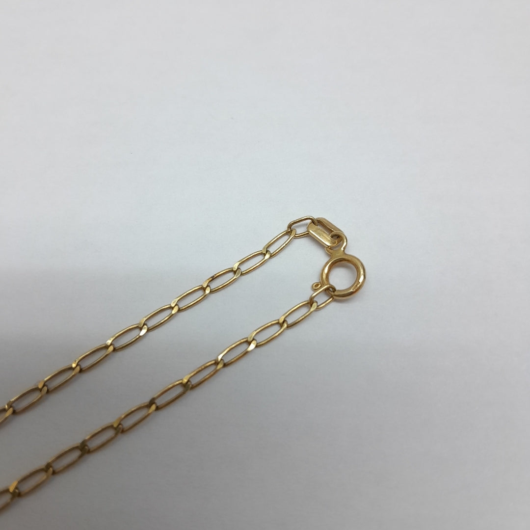 CADENA. ORO. 14 K 2.6 GRMS (SEMINUEVO)