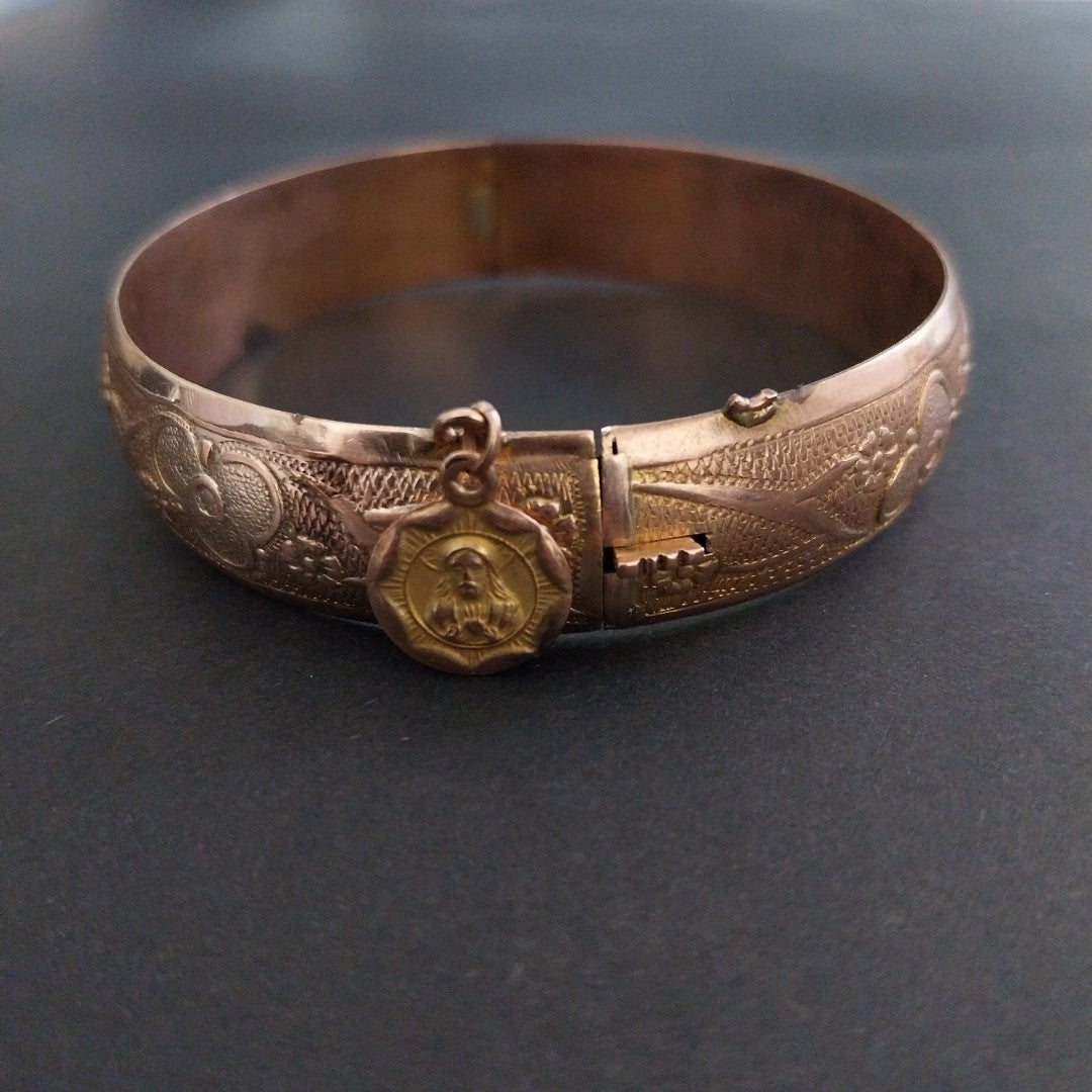 PULSERA RIGIDA ORO 8 K 15,40 GRMS (SEMINUEVO)