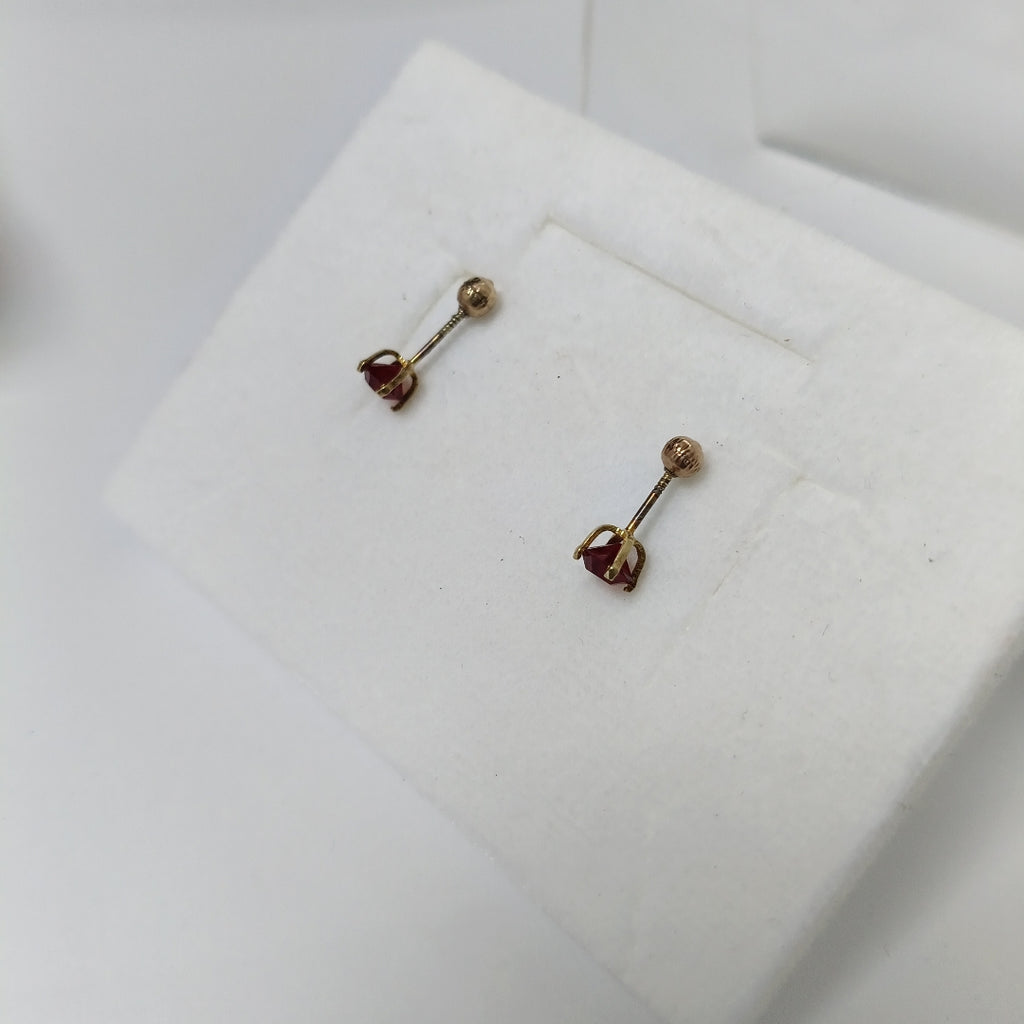 BROQUELES PAR ORO 14 K 0,50 GRMS (SEMINUEVO)