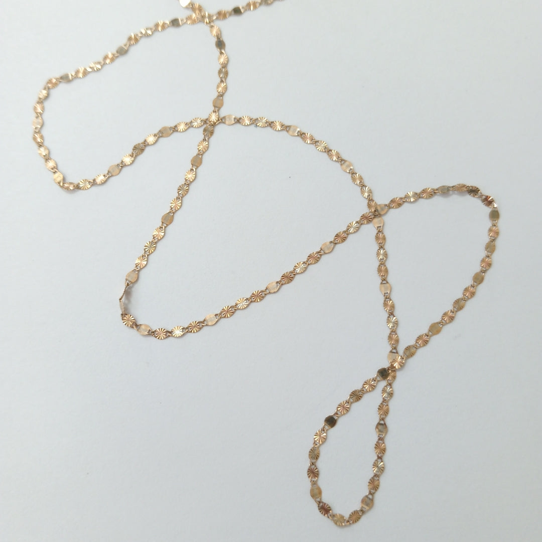 CADENA ORO 10 K 1,10 GRMS (SEMINUEVO)