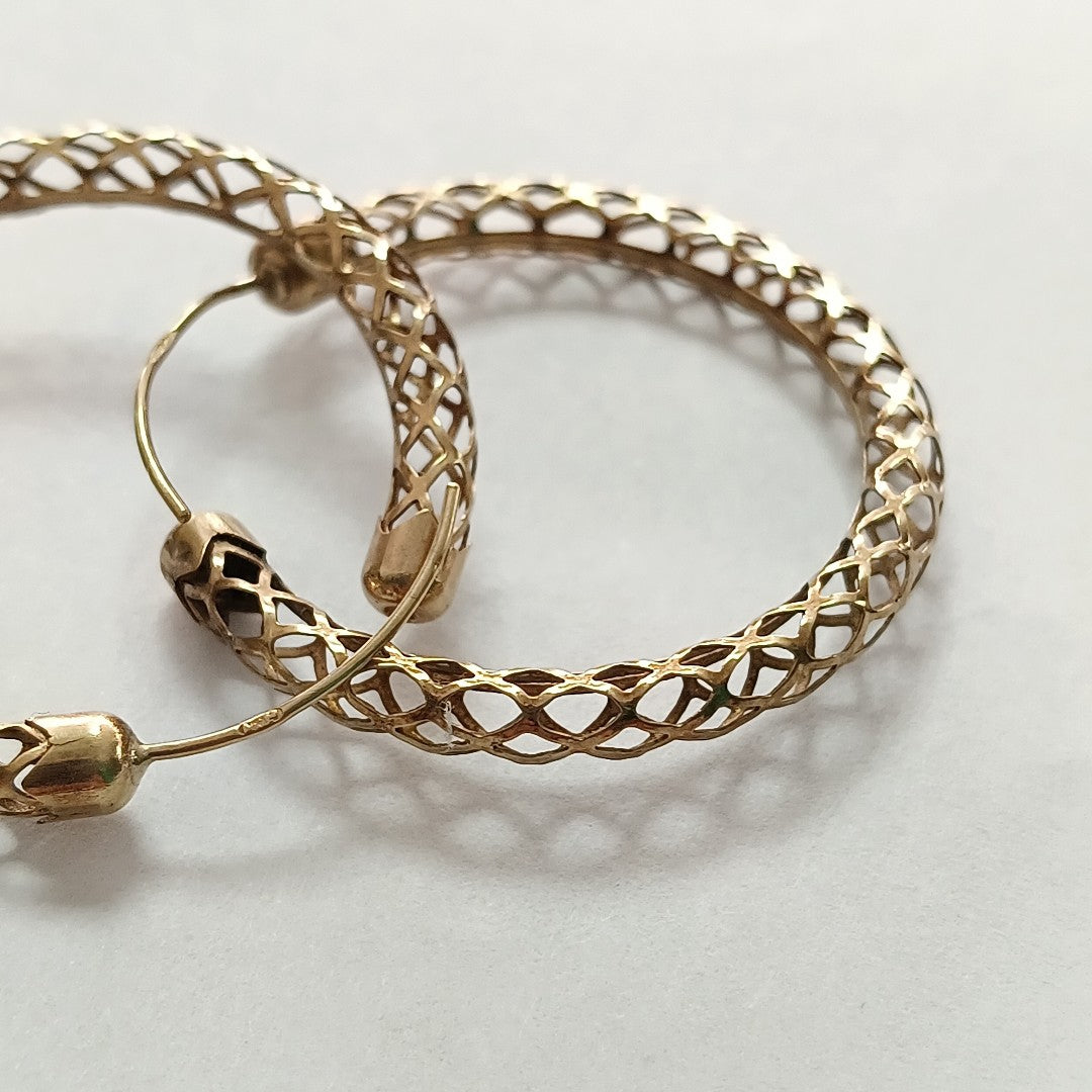 ARRACADAS PAR. ORO. 14 K 2.2 GRMS (SEMINUEVO)
