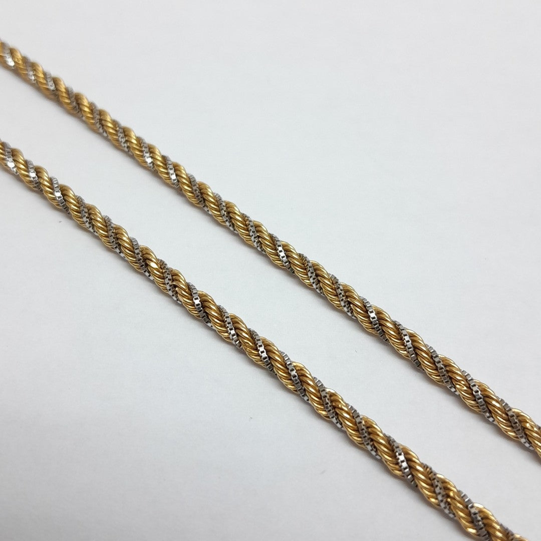 GARGANTILLA ORO 10 K 7,00 GRMS (SEMINUEVO)