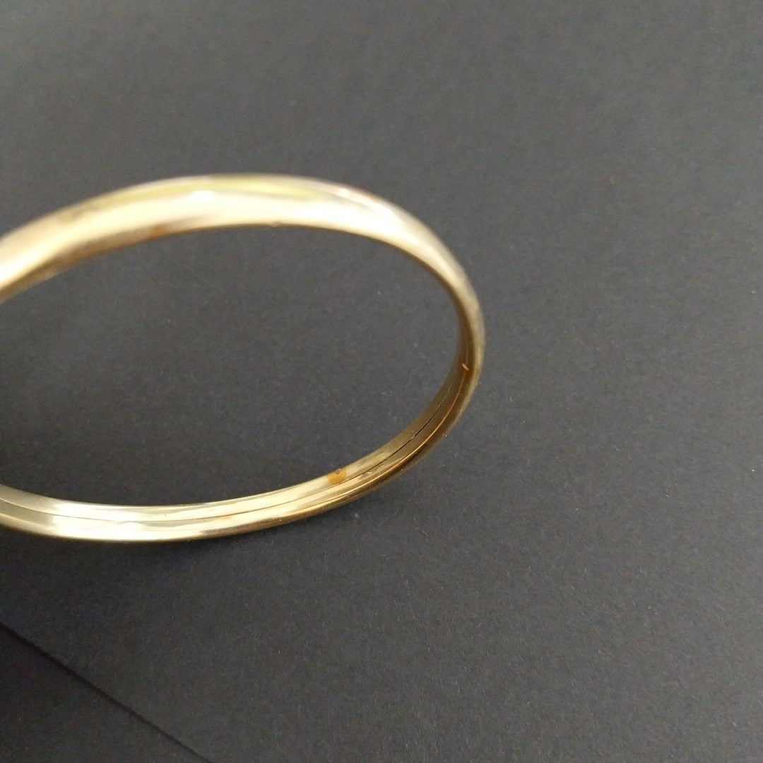 PULSERA RIGIDA ORO 10 K 5,50 GRMS (SEMINUEVO)