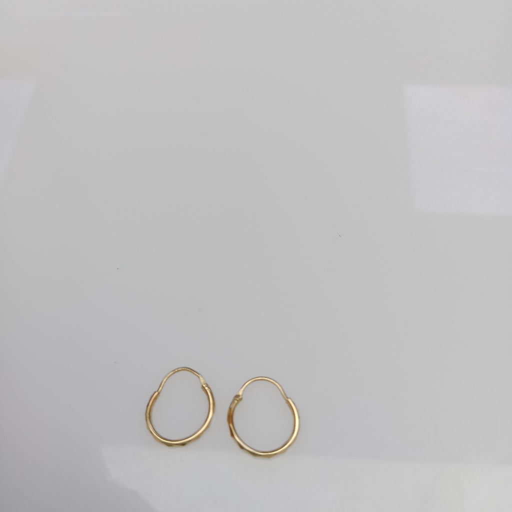 ARRACADAS PAR ORO 10 K 0,70 GRMS (SEMINUEVO)