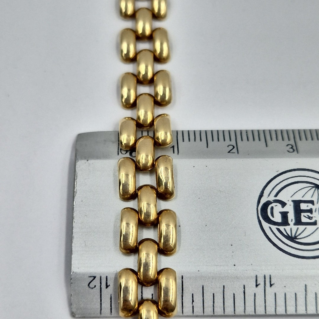 GARGANTILLA. ORO. 14 K 29 GRMS (SEMINUEVO)