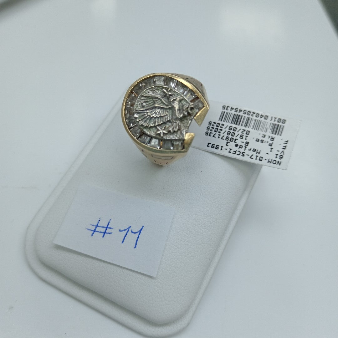 ANILLO. ORO. 14 K 9.8 GRMS (SEMINUEVO)