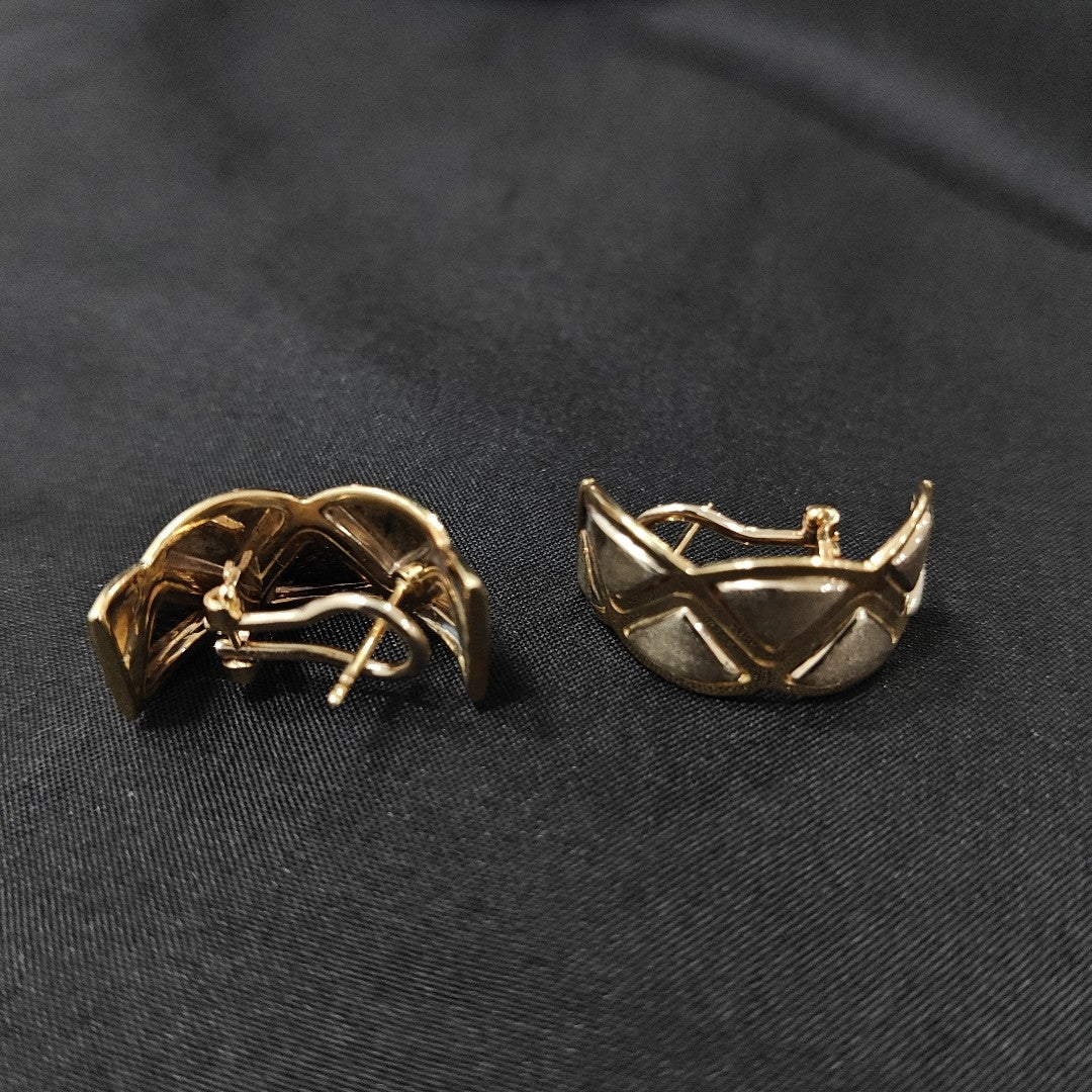 ARETES PAR ORO 14 K 7,50 GRMS (SEMINUEVO)