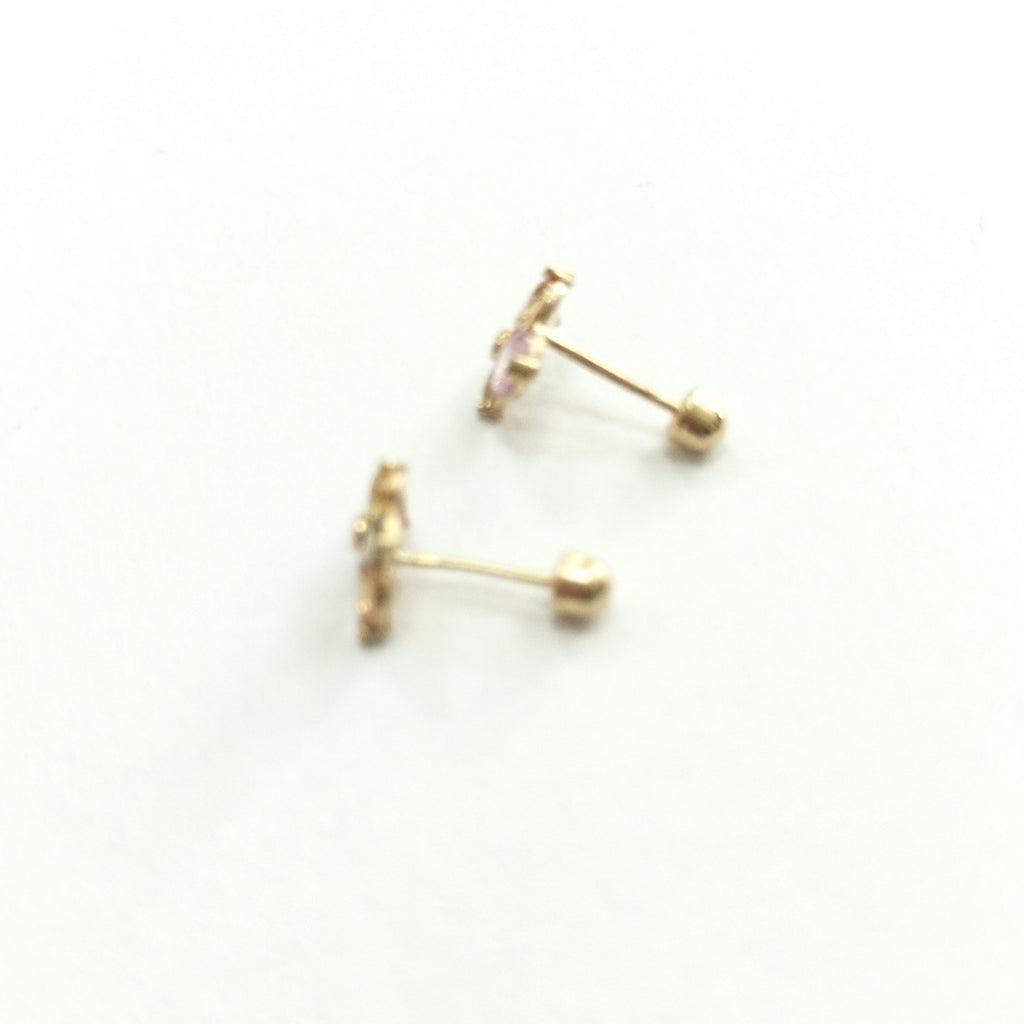 BROQUELES ORO 14K 1 (NUEVO)