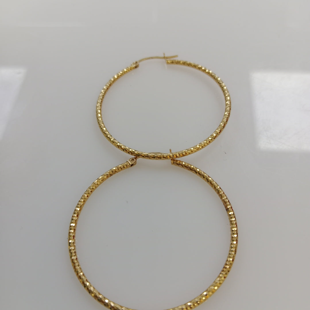 ARRACADAS PAR ORO 14 K 4,80 GRMS (SEMINUEVO)