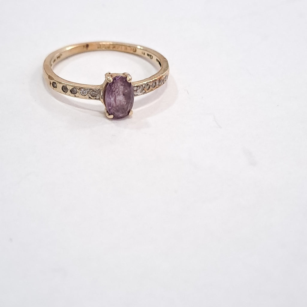 ANILLO ORO 10 K 1,20 GRMS (SEMINUEVO)