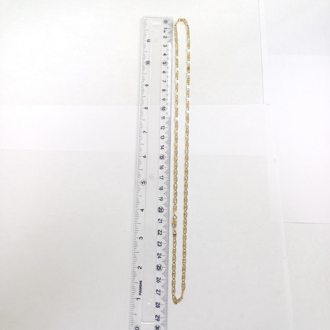 CADENA ORO,RODIADO 10 K 7,90 GRMS (SEMINUEVO)