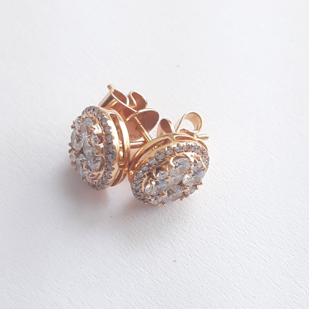 BROQUELES PAR. ORO. 18 K 4.1 GRMS (SEMINUEVO)