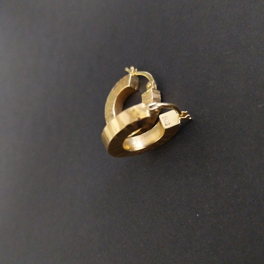 ARETES PAR ORO 14 K 3,20 GRMS (SEMINUEVO)