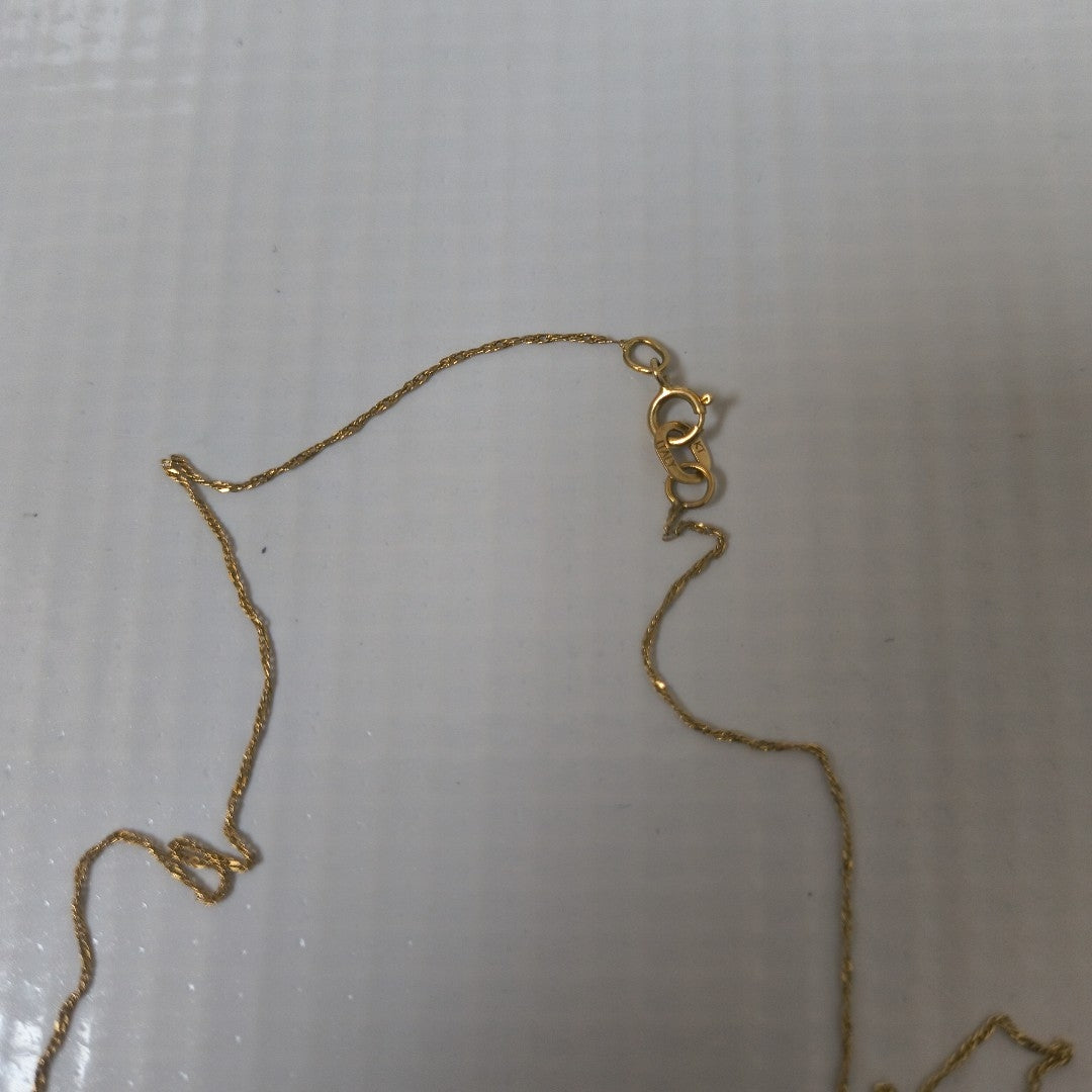 CADENA. ORO. 14 K 0.7 GRMS (SEMINUEVO)
