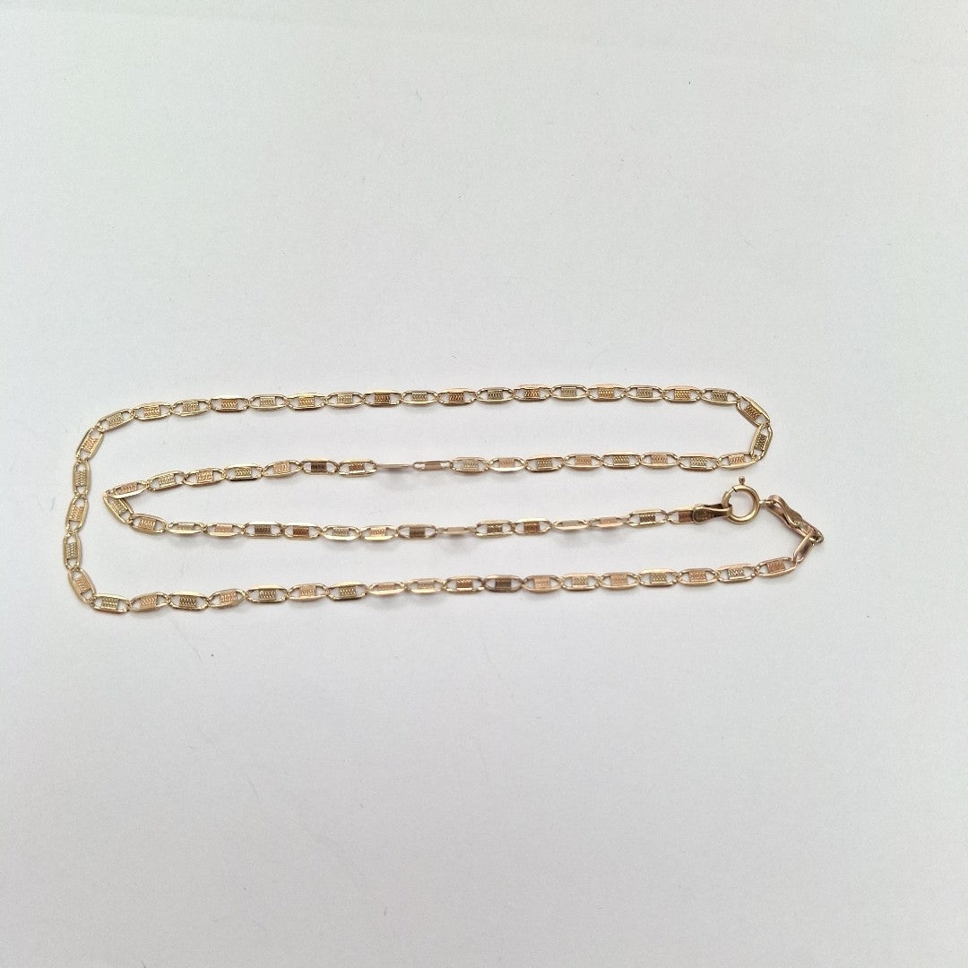 CADENA. ORO. 10 K 3.9 GRMS (SEMINUEVO)