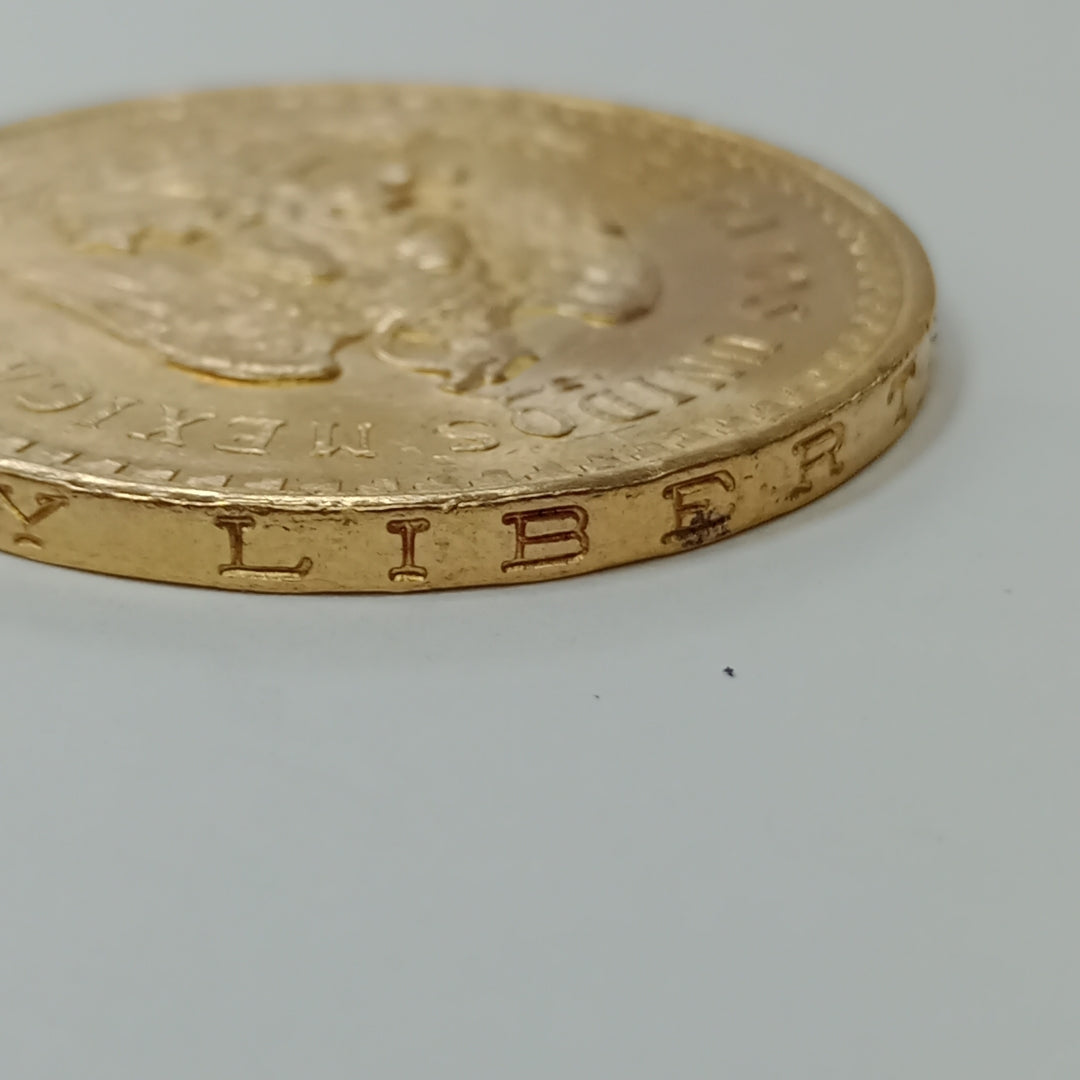 K1 41,60 GRMS - DTO. 0,00 GRMS - 21 K - AVALÚO 76003,20 * IDENTIFICACIÓN MONEDA NOMINATIVA * MATERIALES ORO * ESPECI (SEMINUEVO)