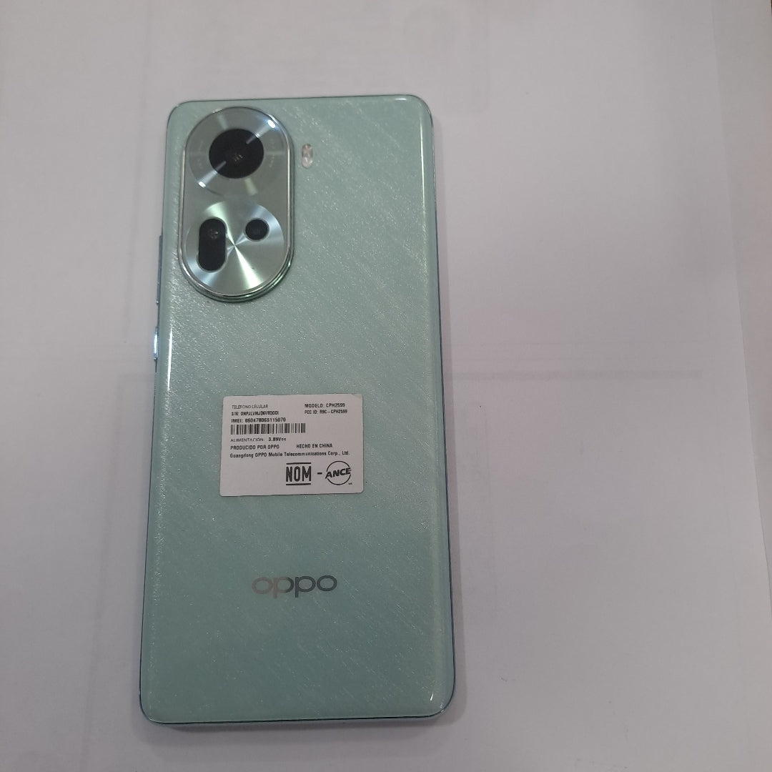CELULAR OPPO  RENO11 5G CPH2599 (2024) 256 GB 8 GB RAM (SEMINUEVO)