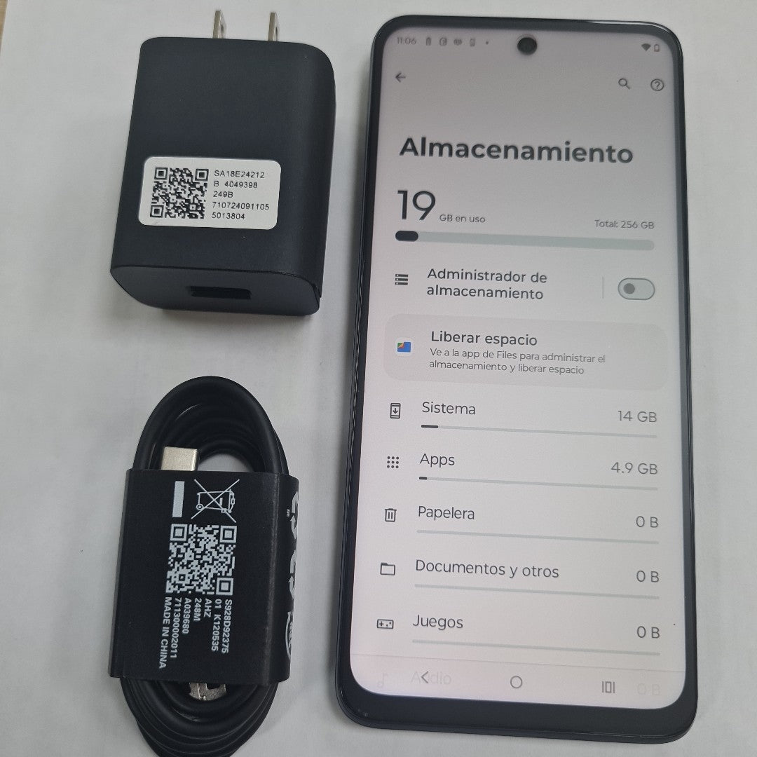 CELULAR MOTOROLA MOTO G55 5G XT2435-1(2024) 256 GB 8 GB RAM (SEMINUEVO)