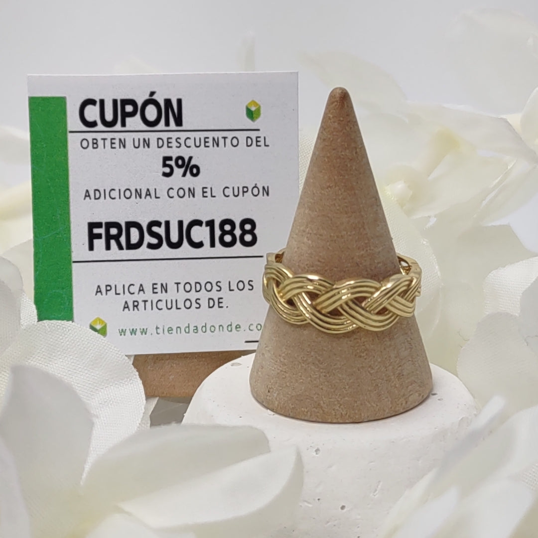 ANILLOS DAMA ORO 14K 2.6 (NUEVO)