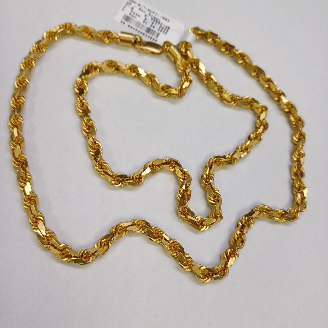 CADENA ORO 21 K 100,40 GRMS (SEMINUEVO)