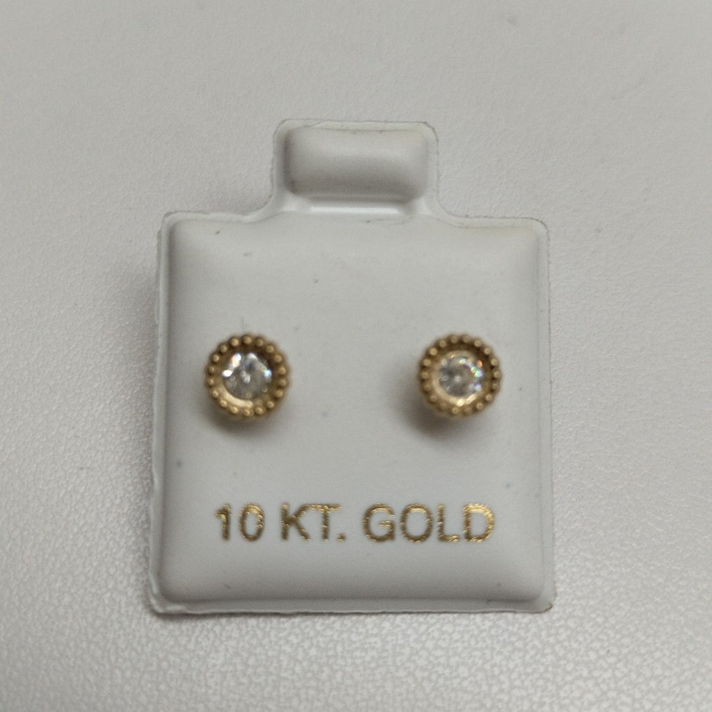 BROQUELES ORO 10K 1 (NUEVO)