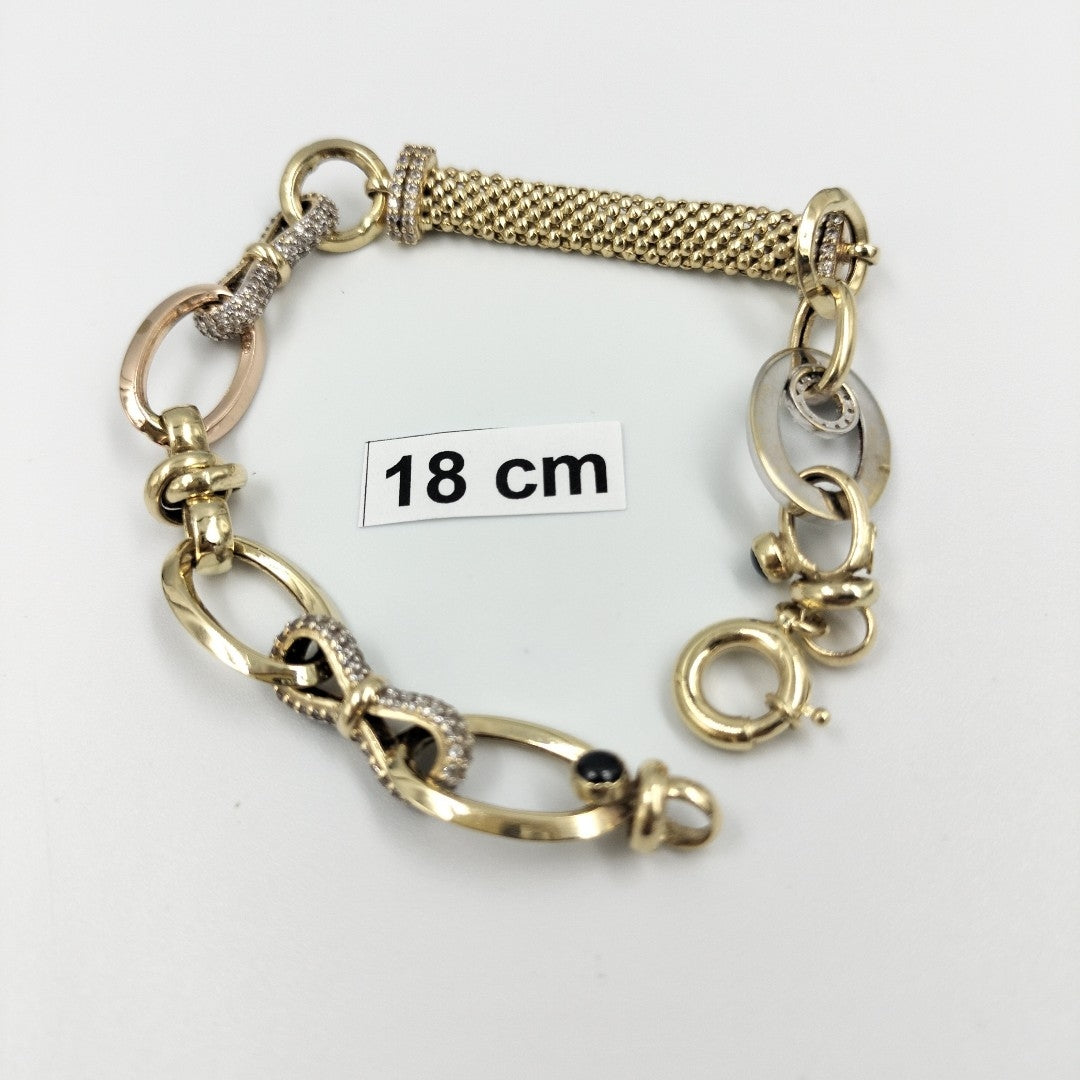 PULSERA ORO 14 K 12,50 GRMS (SEMINUEVO)
