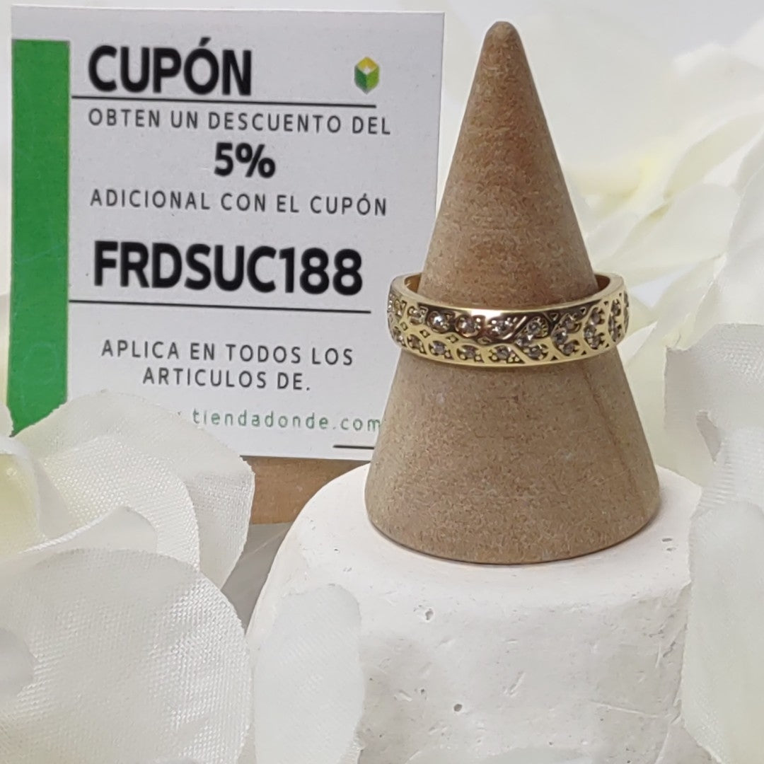 ANILLOS DAMA ORO 14K 2 (NUEVO)