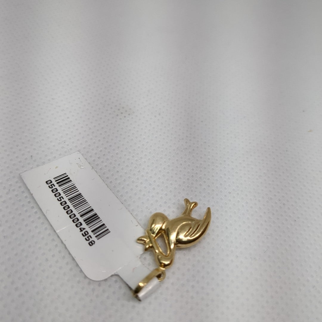 10182DIJ00000B310 FRD5 DIJE DE CIGÛEÑA O/A ORO 14K 1.1GRS (NUEVO)