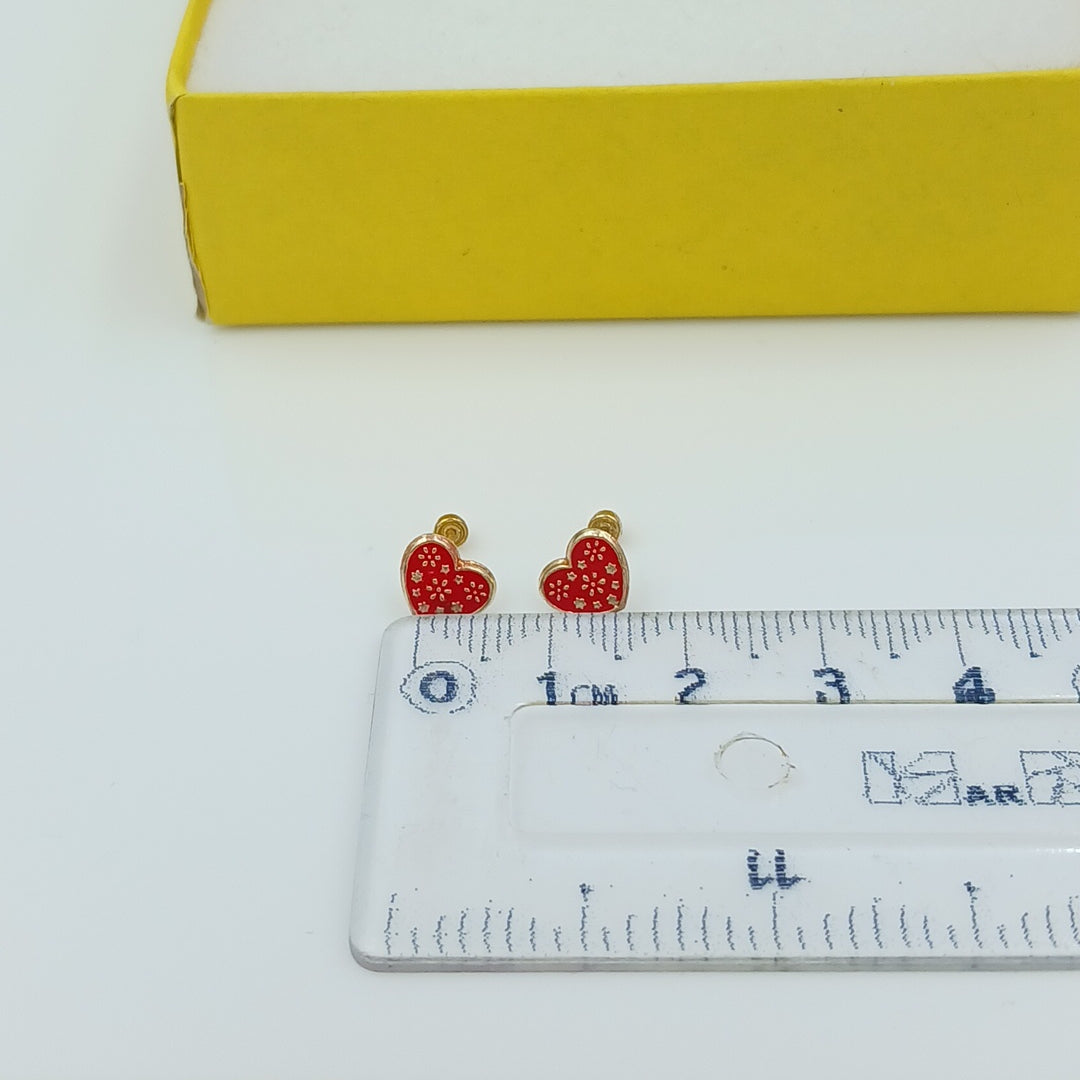 BROQUELES ORO 10K 1 (NUEVO)