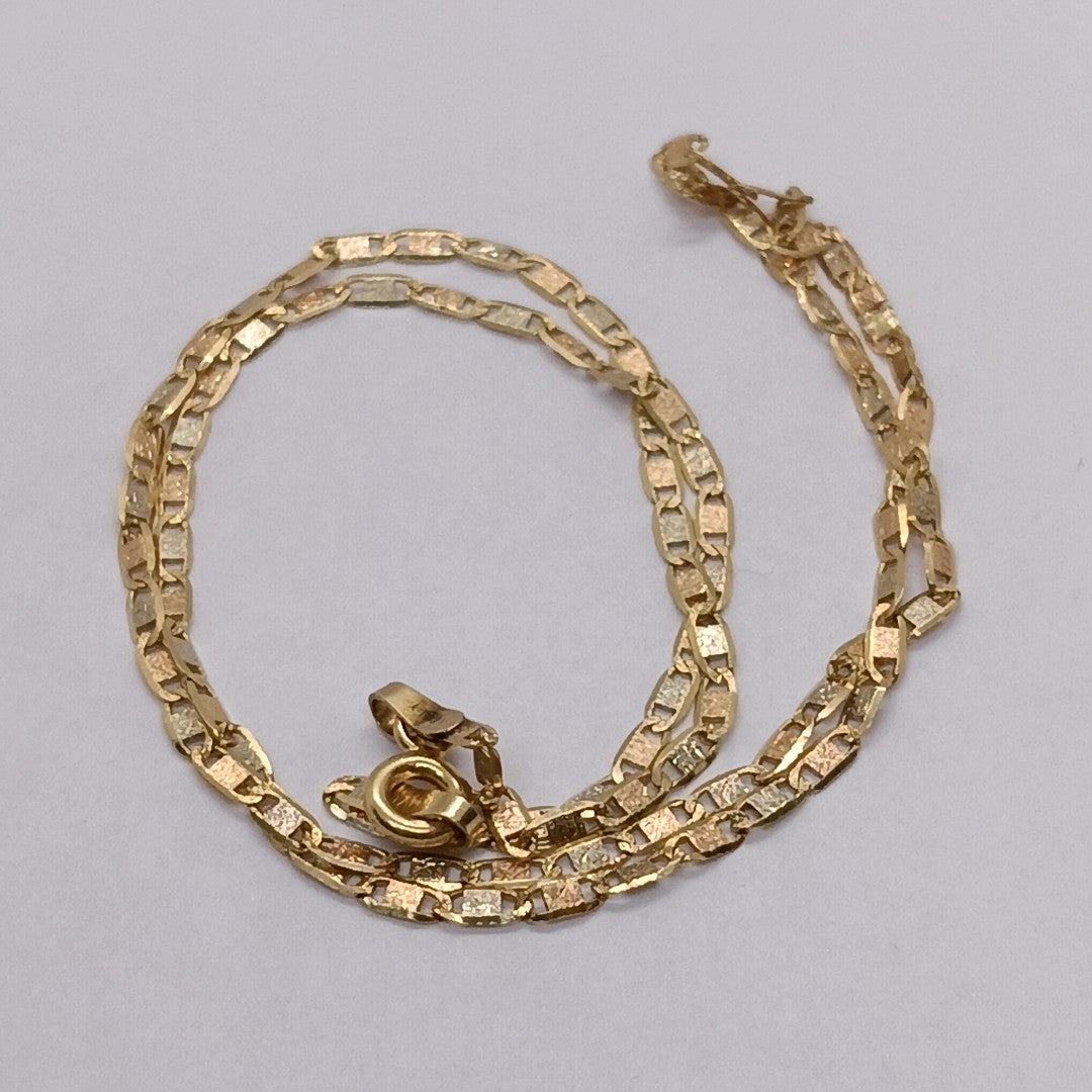 CADENA. ORO. 14 K 2.4 GRMS (SEMINUEVO)