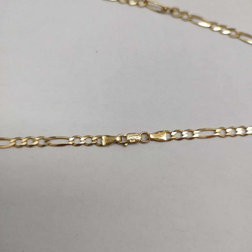 CADENAS CARTIER 3*1 AMARILLA ORO 14K 8.5 (NUEVO)