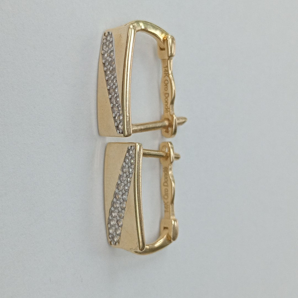 BROQUELES ORO 14K 2.9 (NUEVO)