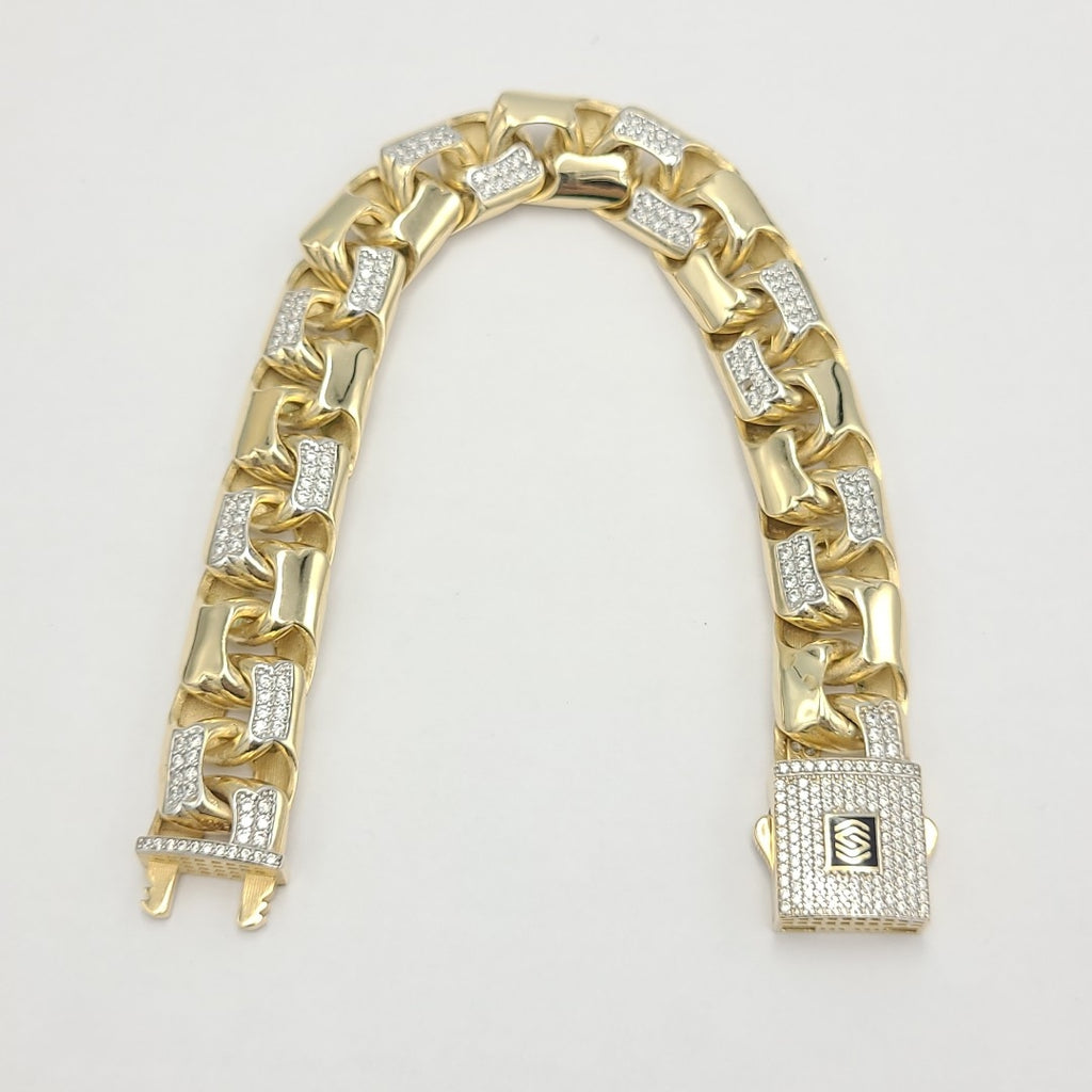 PULSERA ORO 14 K 30,70 GRMS (SEMINUEVO)
