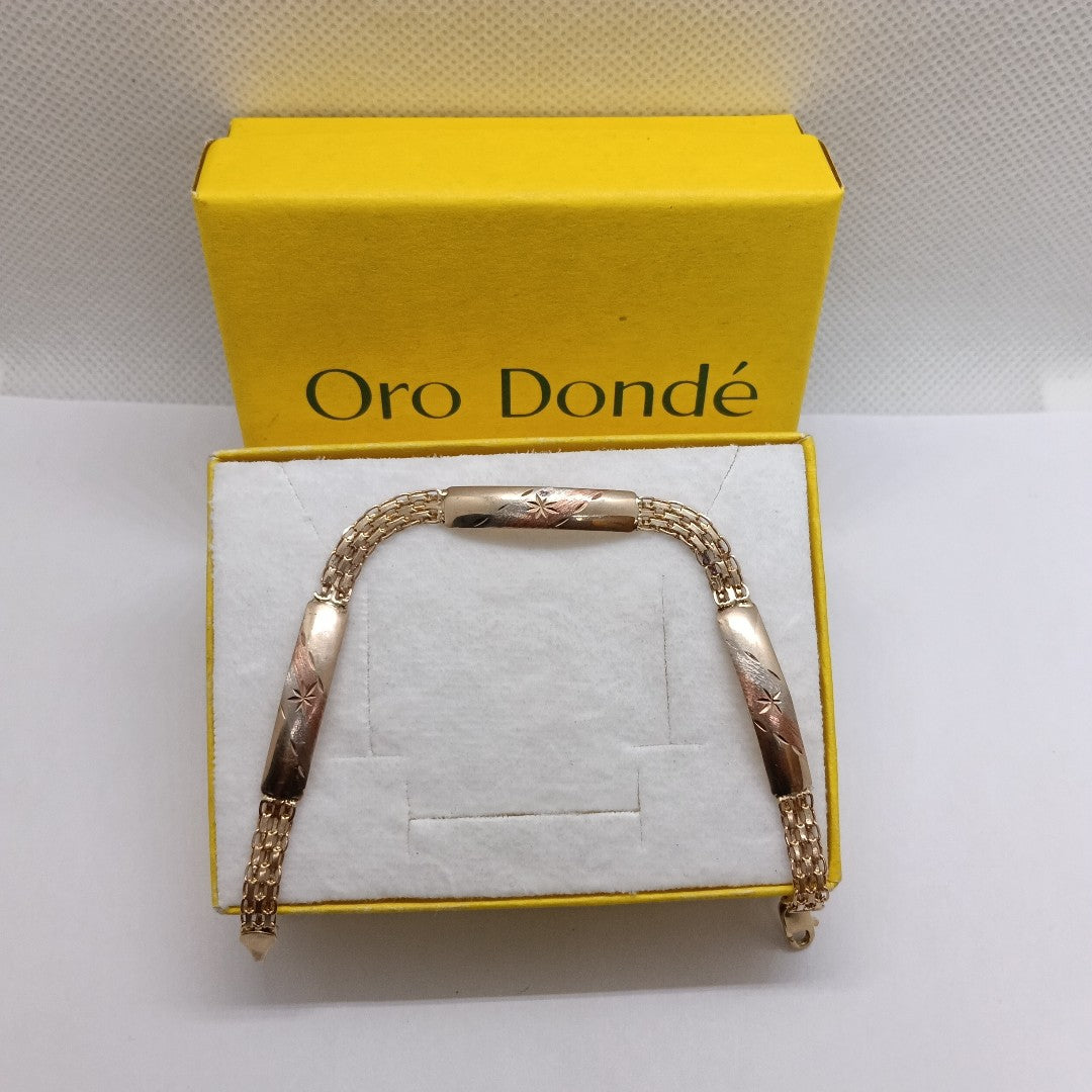 PULSERA. ORO. 10 K 4.1 GRMS (SEMINUEVO)