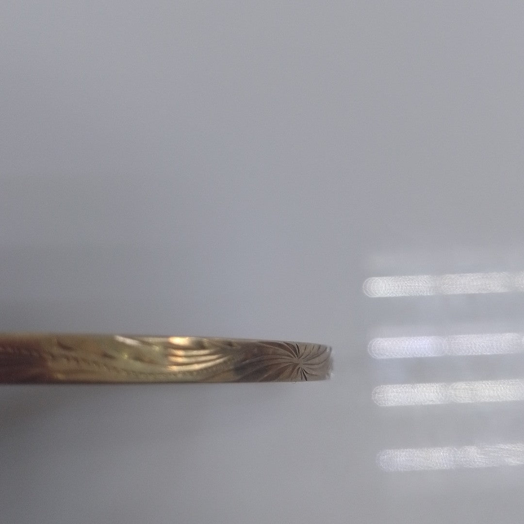 PULSERA RIGIDA ORO 10 K 5,60 GRMS (SEMINUEVO)