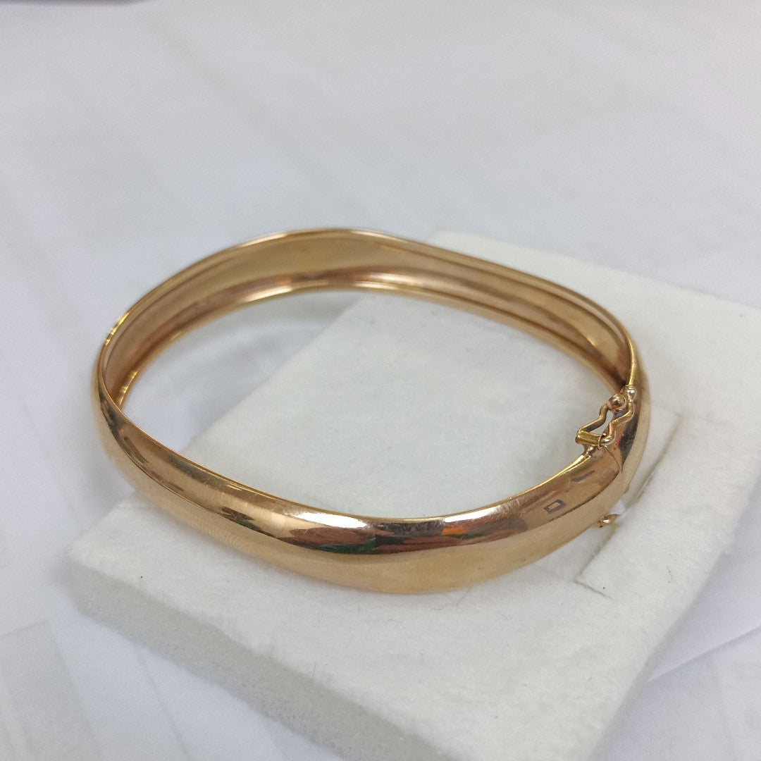 PULSERA RIGIDA ORO 14 K 13,40 GRMS (SEMINUEVO)