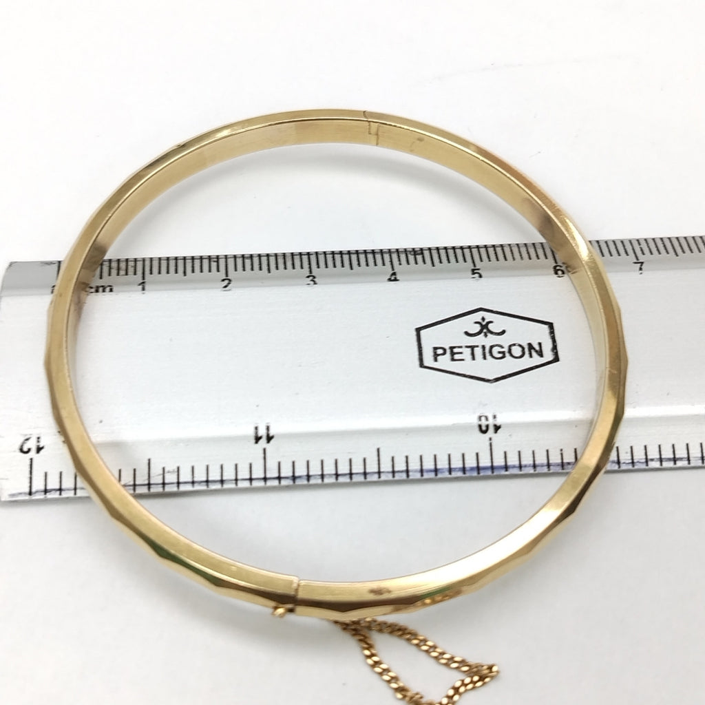 PULSERA RIGIDA ORO 18 K 10,40 GRMS (SEMINUEVO)