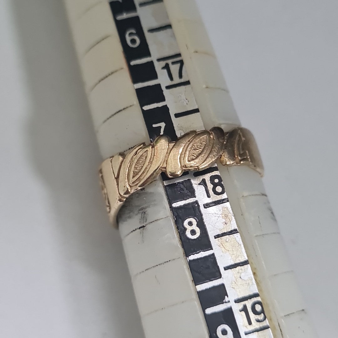 ANILLO. ORO. 14 K 2.6 GRMS (SEMINUEVO)