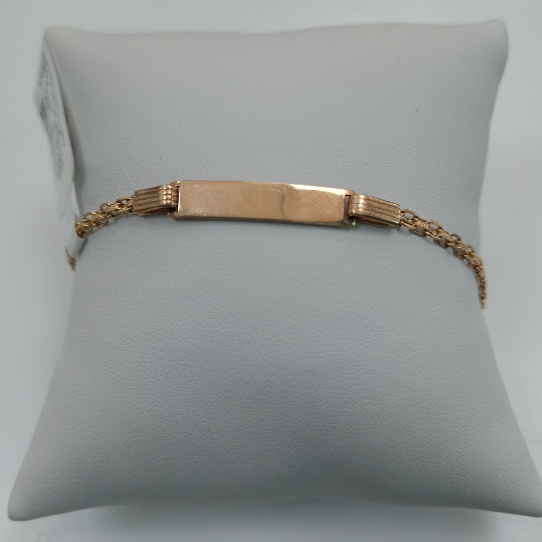 ESCLAVA. ORO. 14 K 3.3 GRMS (SEMINUEVO)
